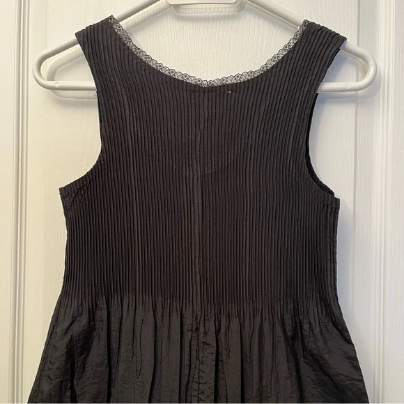 Deca De Vous a Nous Black Sleeveless Long Dress Couture France Size T2 = 8 - Picture 8 of 16